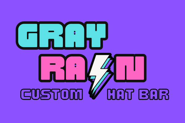 Gray Rain Hat Bar